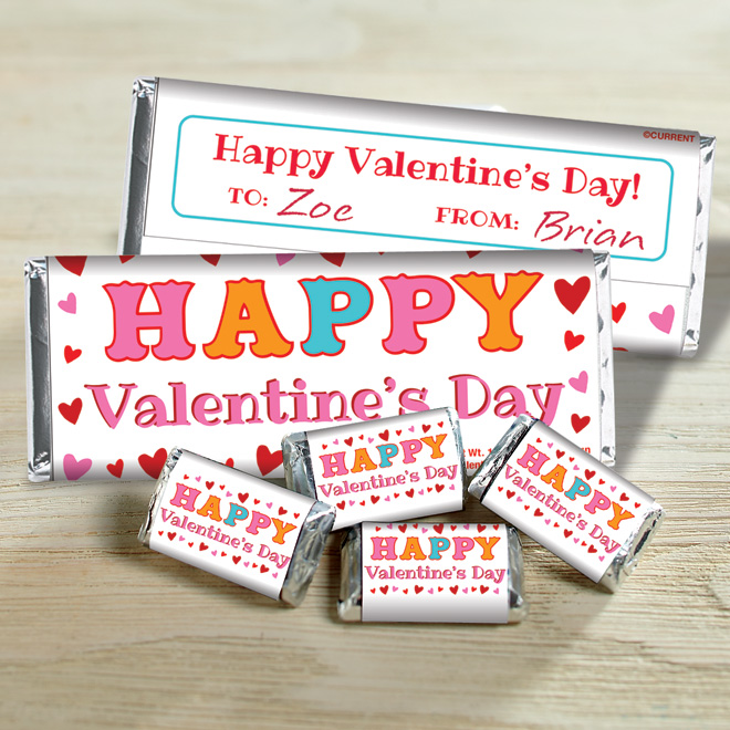 Printable Valentines Day Candy Bar Wrappers