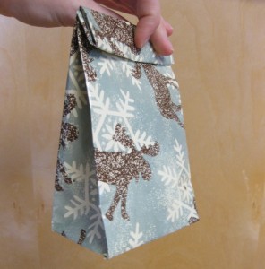 leftover wrapping paper bags