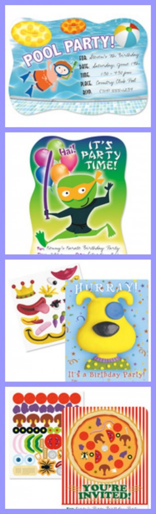 kids party invitations