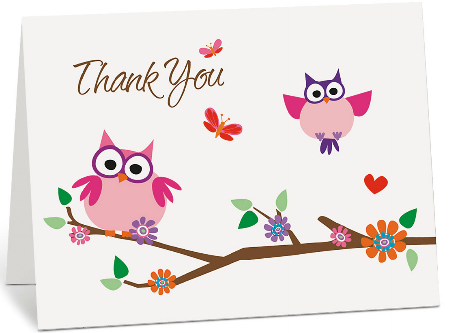 owl-thank-you-card | Current Blog