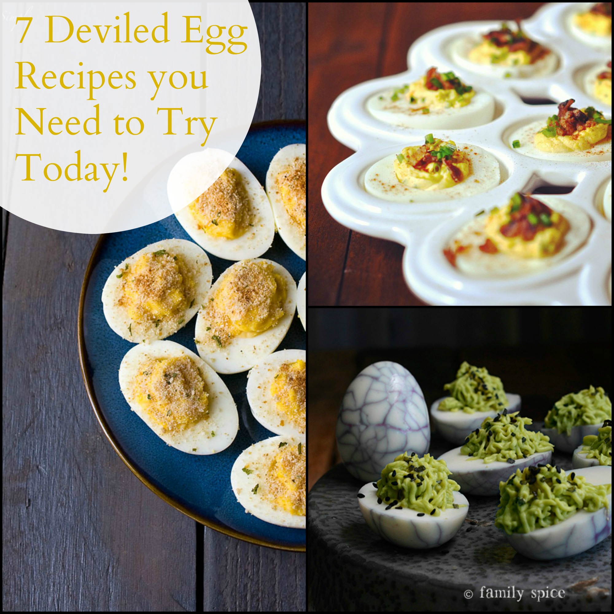 7 Deviled Egg Recipes you Need to Try Today!