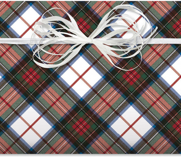 plaid-wrapping-paper