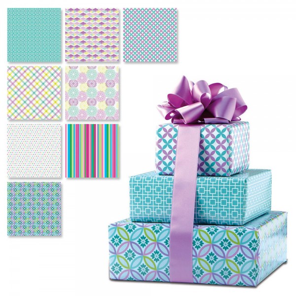 flat-wrapping-paper-purple