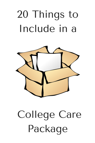 20 Things to Include in a College Care Package