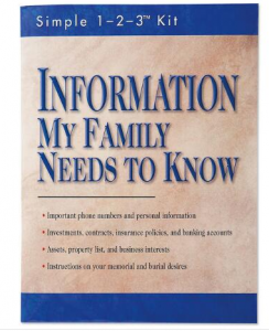 Information My Family Needs To Know